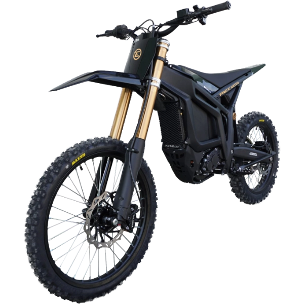 Elektromotorka Talaria Komodo v černé barvě